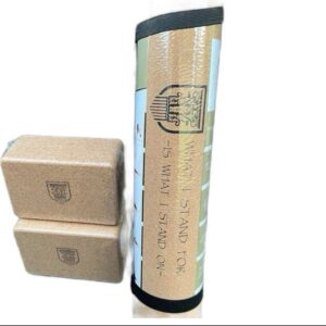 Cork Yoga Mat Essentials Kit